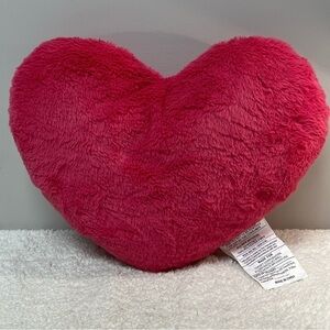 Room Essentials Vibrant Pink Heart Throw Pillow